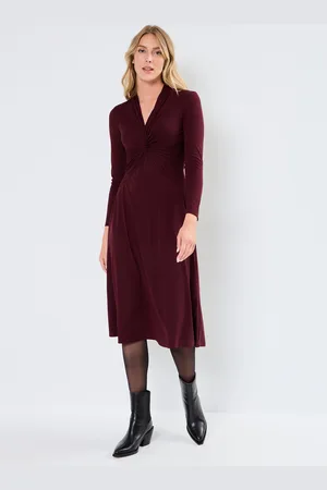 Ralph Lauren Brayelle-Long Sleeve-Day Dress by
