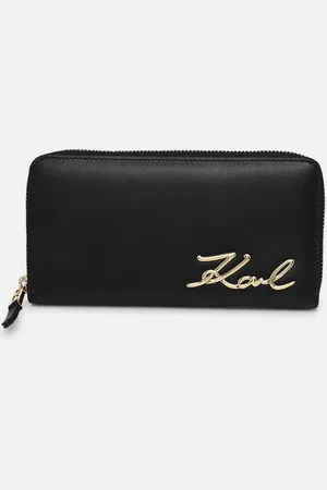 Karl Lagerfeld K/Signature 2.0 Cont Zip Wllt by