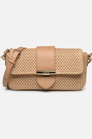 Lancaster Sac baguette A rabat avec fermoir Osier by