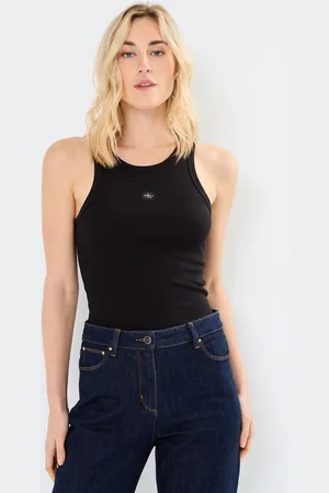 Calvin Klein Woven Label Rib Tank J20J224762 by