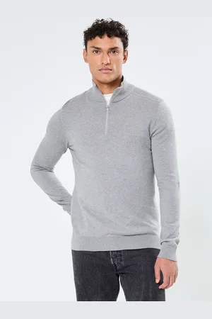SELECTED Slhberg Half Zip Cardigan B Noos by