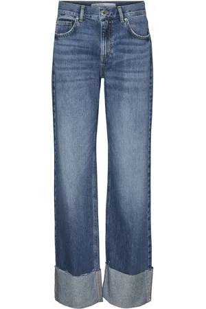 VERO MODA VMALLISON MR STRAIGHT FOLDUP JEANS DO336 by