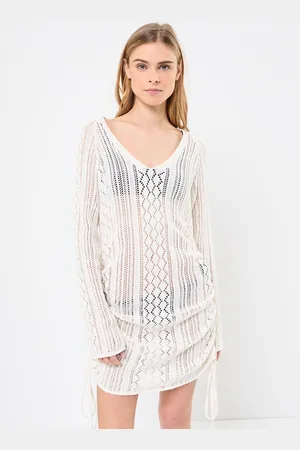 Noisy May NMLUNA L/S SIDE RUCHED KNIT DRESS FWD DD by