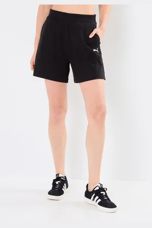PUMA ESS ELEVATED High-Rise Rib Shorts 5" by