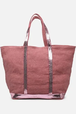 Vanessa Bruno Cabas L Porte Epaule En Lin Et Paillettes by