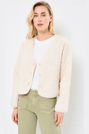 VILA VIARMIDA V-NECK L/S QUILTED COATIGAN by