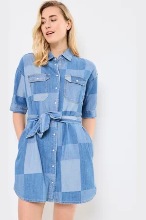 Object OBJFRANCEY LO 2/4 DNM SHIRT DRES 137 by