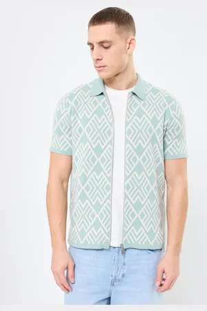 Only & Sons ONSMIKE LIFE REG 12 SS JAQ SHIRT KNIT by
