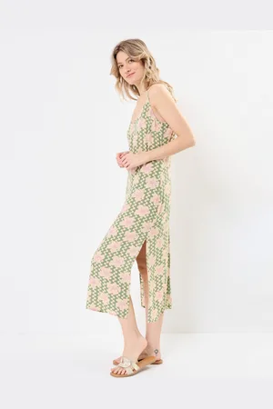 Roxy Stay Sunny Slip Dress ERJWD03882 by