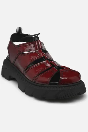 Miista Eunice Burgundy Sandal by