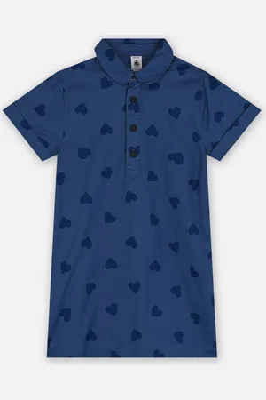 Petit Bateau Robe MC Bicoeur by