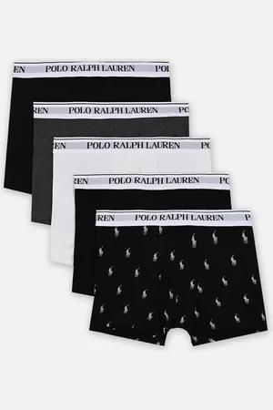 Ralph Lauren 5 Slips-Boxers Classiques Coton Stretch by