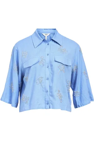 Object OBJMIKA RE S/S CROPPED SHIRT CC2 SS by