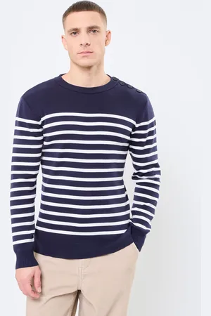 Armor.lux Pull Marin "Groix" Homme by
