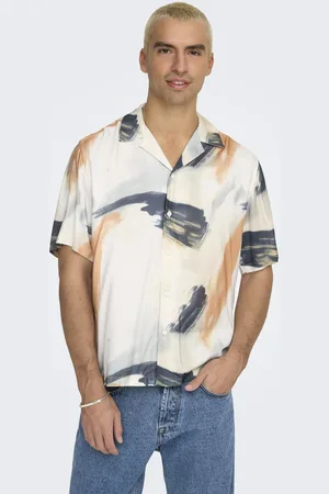 Only & Sons ONSDASH LIFE REG DIG AOP SS RESORT SHIRT by