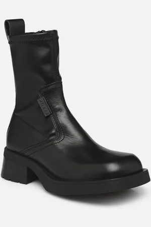 Miista New Oliana Black Ankle Boots by