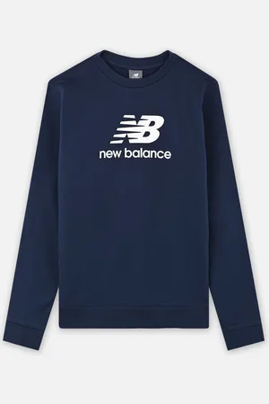 New Balance New Balance French Terry Stacked Logo Crew by