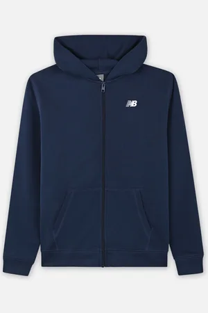 New Balance New Balance French Terry Small Logo Full Zip Hoodie by