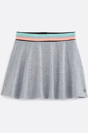 3 Pommes Jupe patineuse gris chiné 3Q27004 by