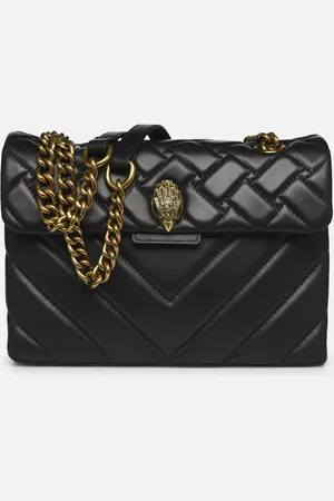 Kurt Geiger LEATHER KENSINGTON X BAG by
