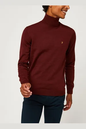 Farah Gosforth - Merino Roll Neck by