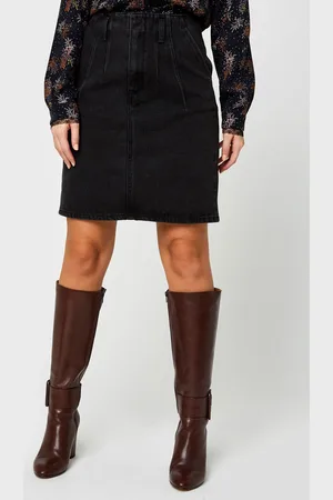 VILA Viverbena Denim Skirt by