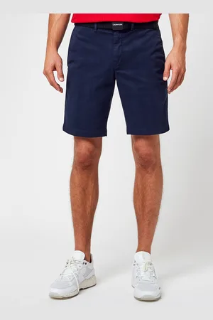 Calvin Klein Garment Dye Belted Shorts by