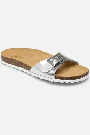ONLY ONLMADISON METALLIC LEATHER SLIP ON by