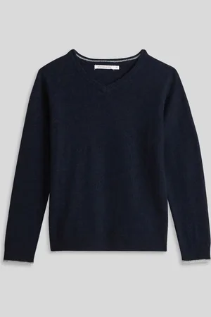 Monoprix Pull col V en laine et cachemire by