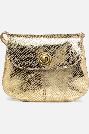 Pieces® Totally Royal leather Party bag by