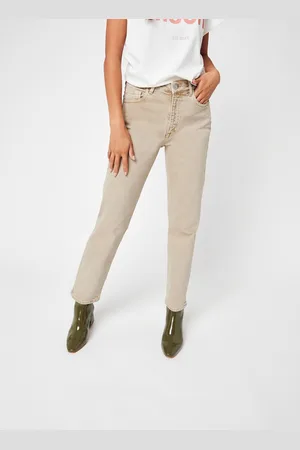 Knowledge Cotton Apparal STELLA Natural dye Tapered Twill Pants - GOTS/Vegan by