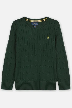 Ralph Lauren Pull torsadé en coton 702674 by