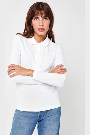 Lacoste Polo slim fit à manches long by
