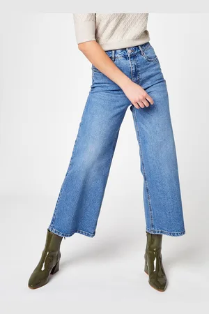VERO MODA Vmkathy Hr Wide 7/8 Jeans Gu397 Ga by