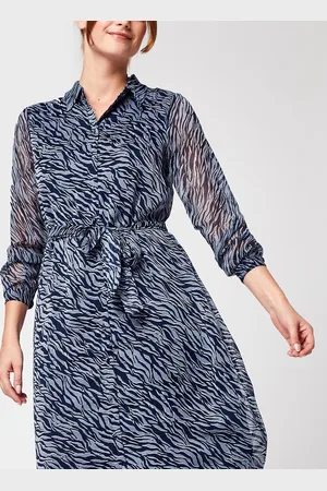 VERO MODA Vmrylee Mally Ls Ankle Shirt Dress Vma by