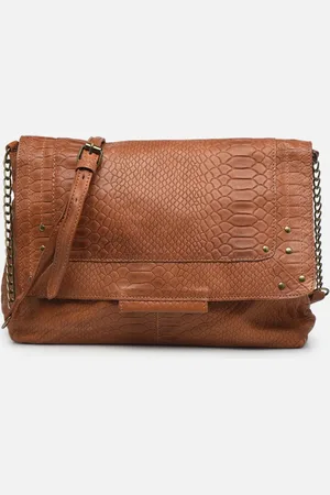 Pieces® Felizia Leather Large Cross Body by