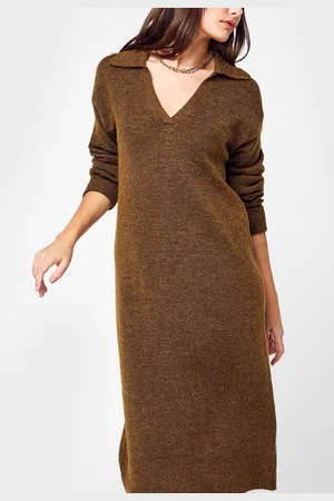 Object Objlauren L/S Knit Dress 116 by