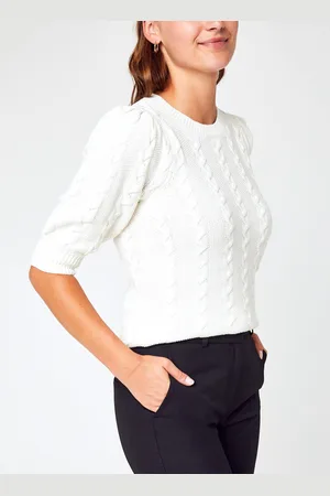 SELECTED Slfhanna 2/4 Knit O-Neck B by