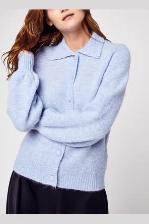 SELECTED Slfsia-Louisa Ls Knit Polo Cardigan B by