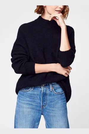 SELECTED Slflulu Enica Ls Knit O-Neck B Noos by