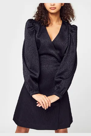 SELECTED Slftanka Ls Short Wrap Dress B by