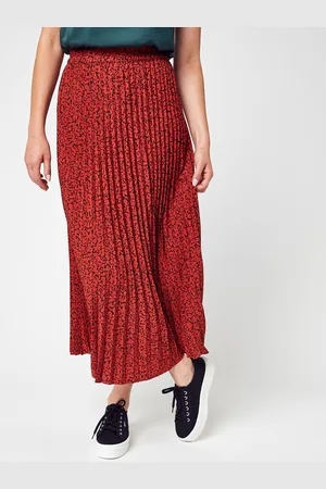 SELECTED Slfalexis Mw Aop Midi Skirt B Noos by