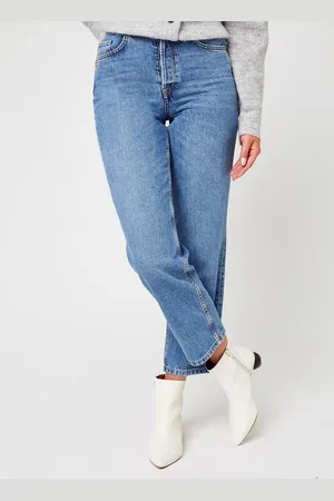 SELECTED Slfkate Hw Straight Air Blue Jean U by