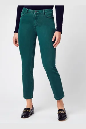 VILA Vistray Deressa Rw 7/8 Straight Jeans/Ls by