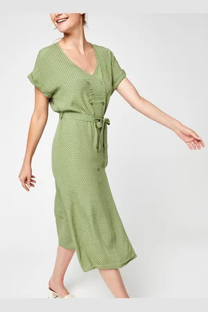 VILA Vironda Capsleeve Midi Dress by