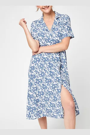 VILA Viaida S/S Midi Shirt Dress by