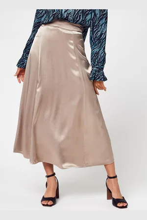 VILA Vinysitta Hw Ankle Skirt/Su/C18 by