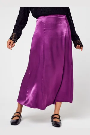 VILA Vinysitta Hw Ankle Skirt/Su/C18 by