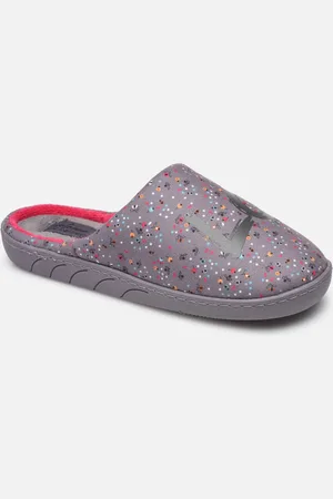 Isotoner Mule Fille Suédine Semelle Ergonomique by