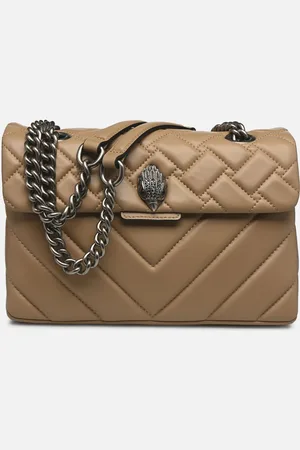 Kurt Geiger LEATHER KENSINGTON X BAG by